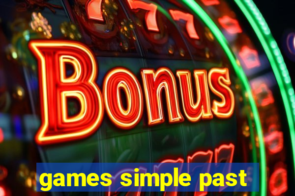 games simple past